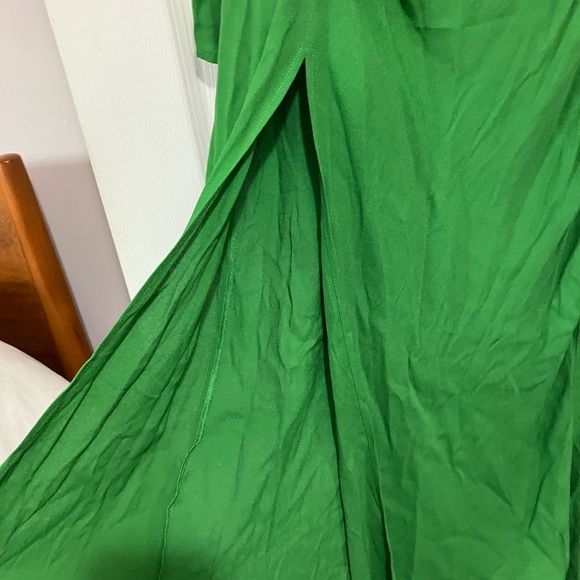 NWT Reformation Freda Kelly Green Dress- size 0 - Picture 7 of 11